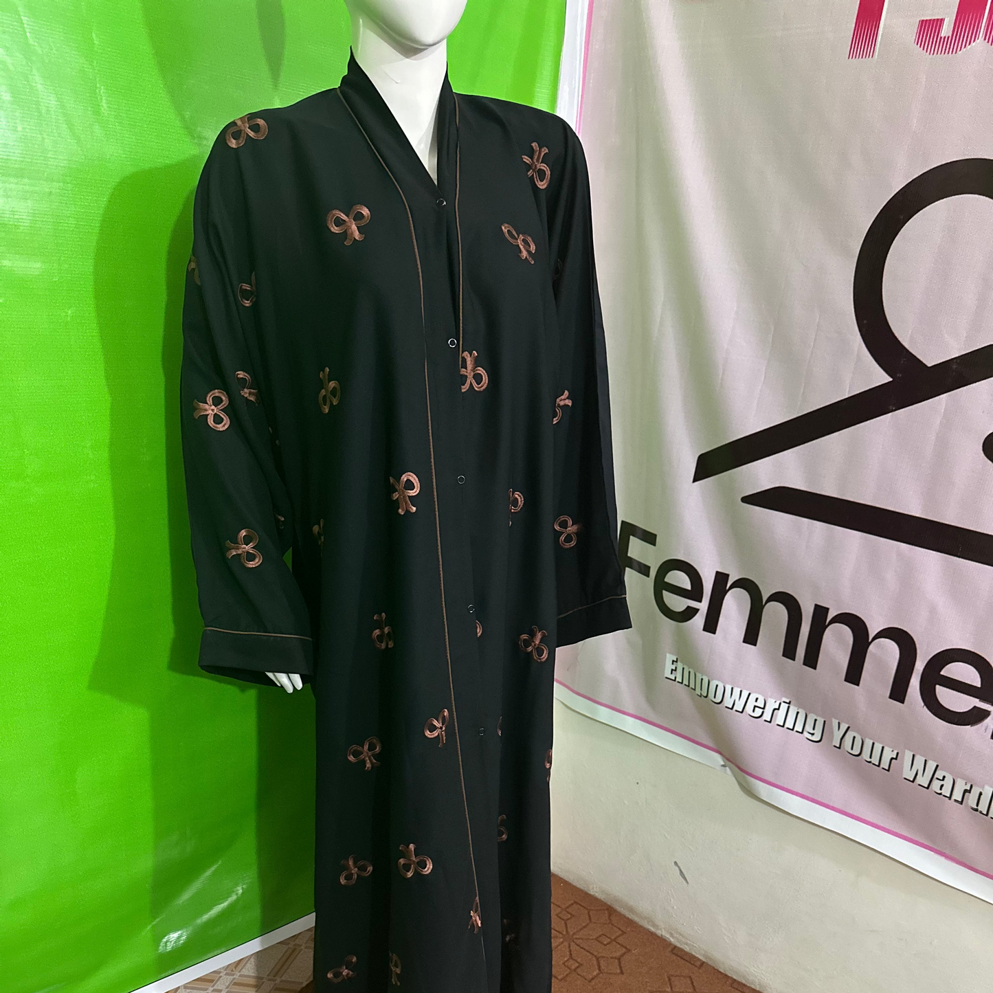 Bow Abaya