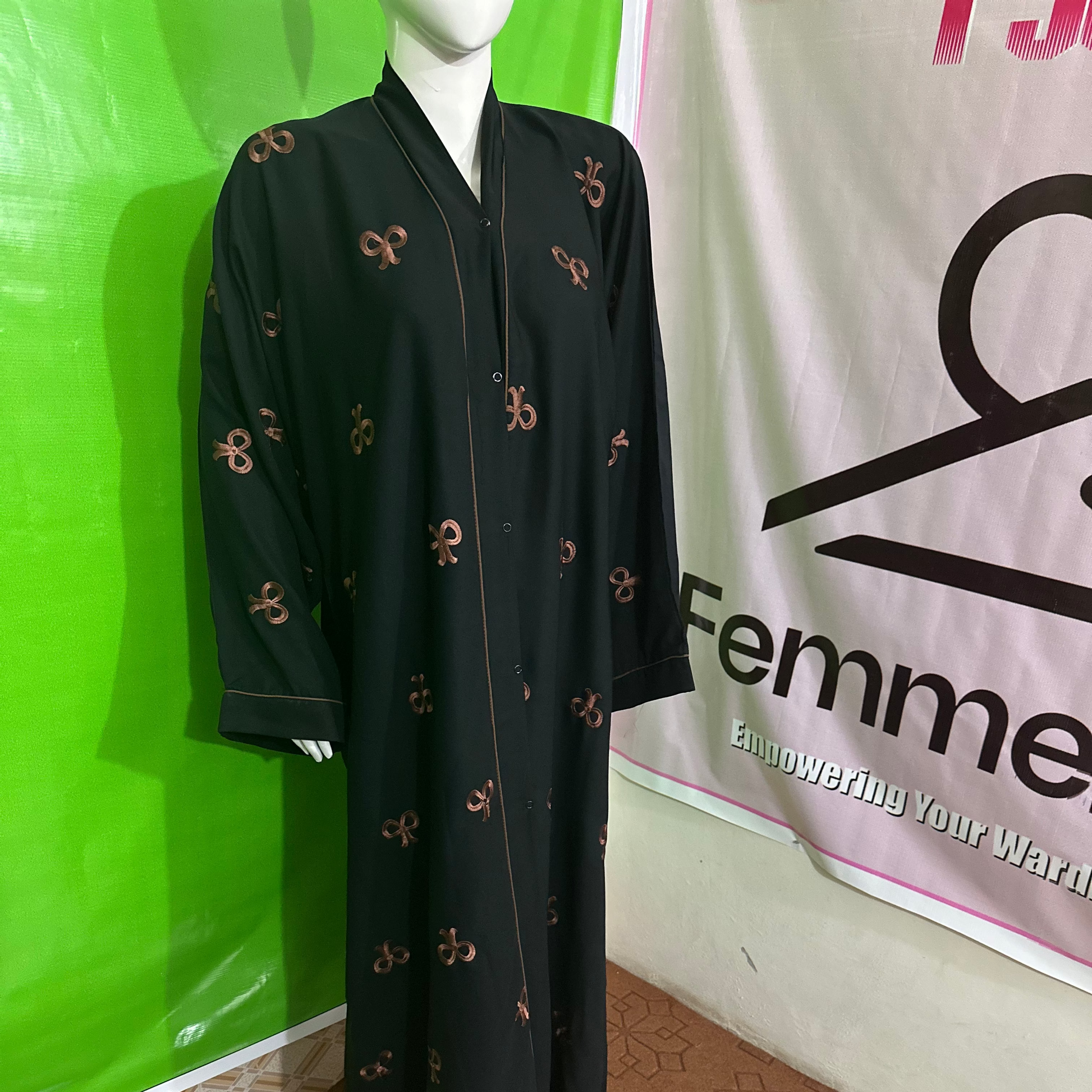 Bow Abaya